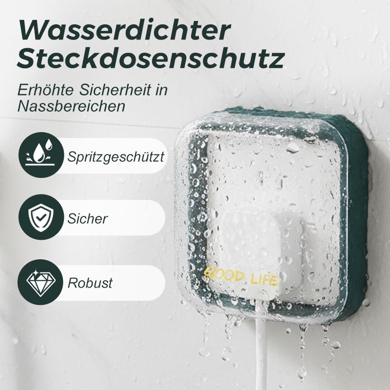 🔥 50 % RABATT! ✨Selbstklebende wasserdichte Steckdosenabdeckung