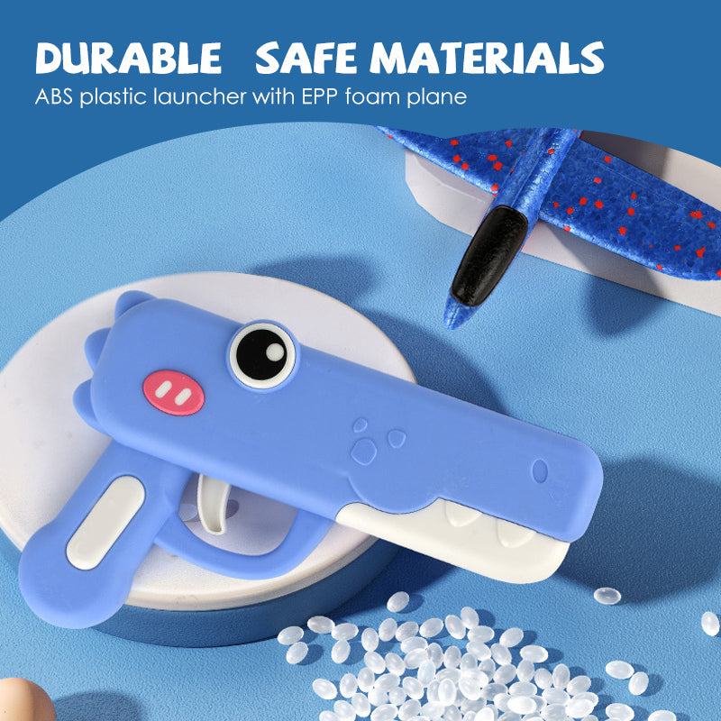 ✨2025 HEISSER VERKAUF💥Dinosaurier-Flugzeug-Katapult-Spielzeug für Kinder