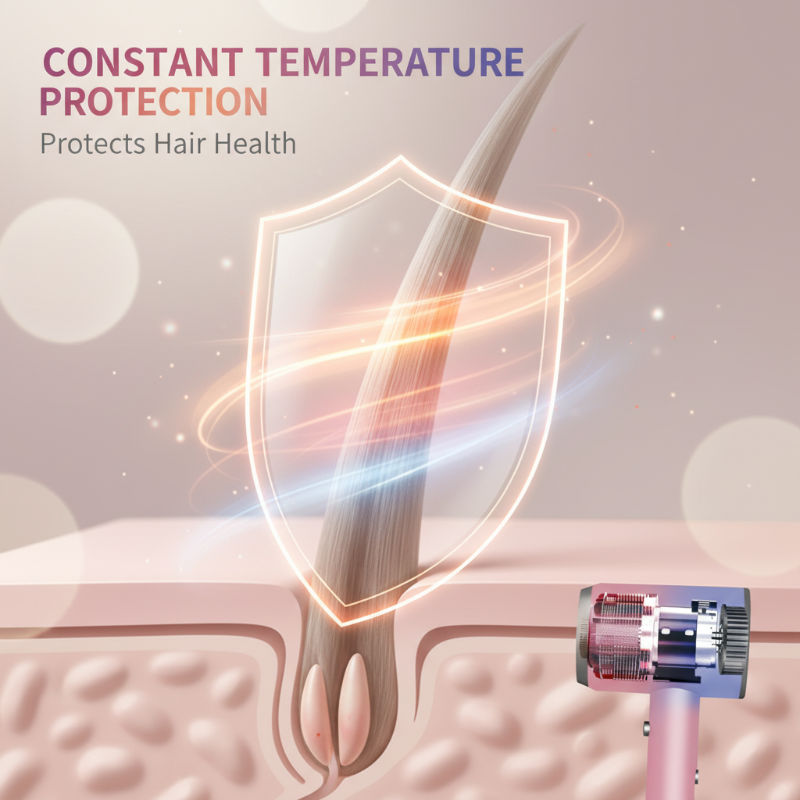 ✨1200 W schnell trocknender Ionen-Haartrockner