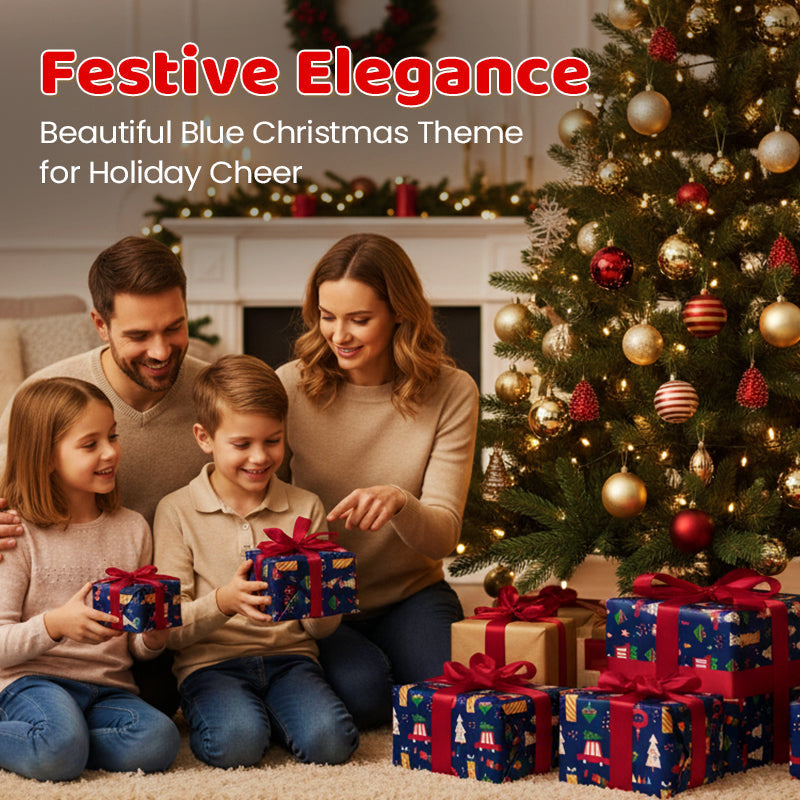 🎄Weihnachtsverkauf🎁70 x 50 cm großer Weihnachtsgeschenkpapierbogen