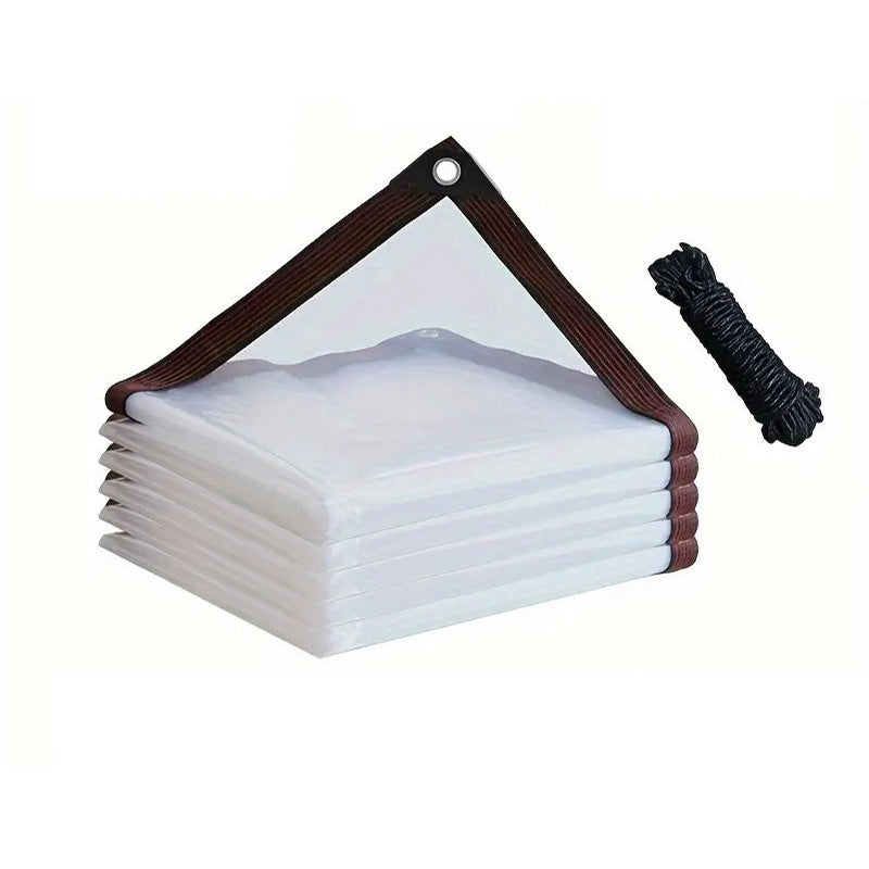 ⏳50 % Rabatt für kurze Zeit⏰Hochbelastbare transparente wasserdichte isolierte Plane🛡️🌧️