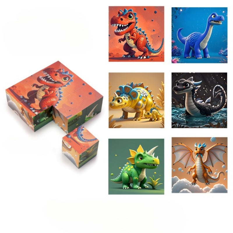 🖤❤️Black Friday SALE 50% OFF💥Magnetische 3D-Würfel-Puzzleblöcke für Kinder