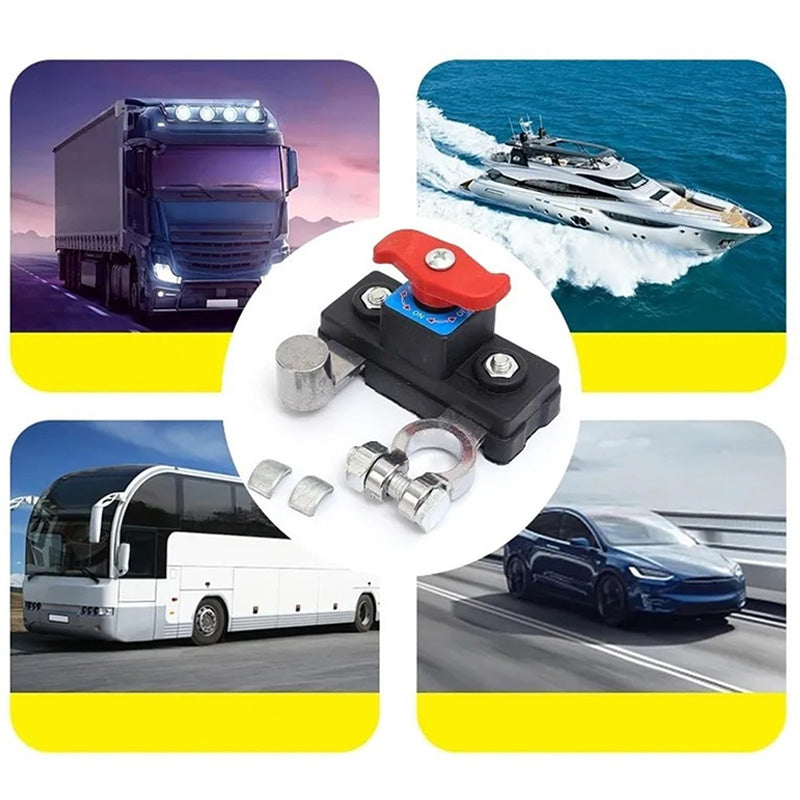 🔋 50% RABATT! ✨ Batterietrennschalter für Kraftfahrzeuge - 12V/24V 250A mit Fernbedienung für Erhöhte Sicherheit & Energieeinsparung 🚗💨