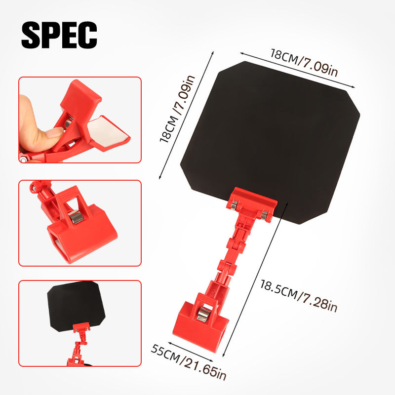 Verstellbarer Schweißerschutz mit Clip-Befestigung