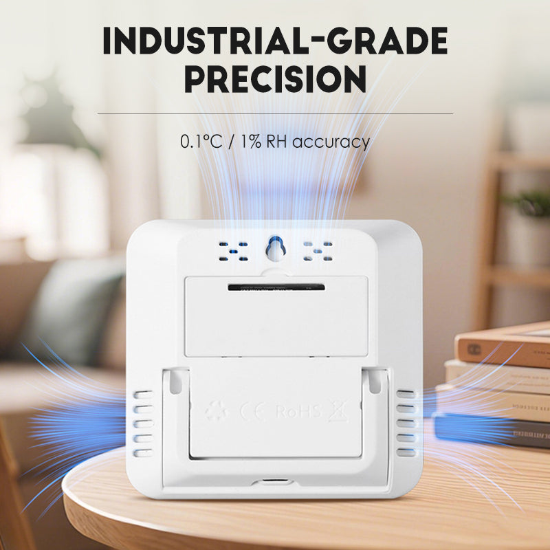 🔥2025 WINTER-SALE🔥Intelligentes digitales Tisch-Hygrometer-Thermometer