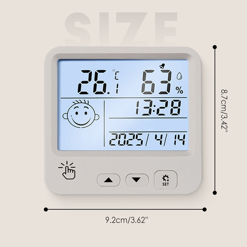 🔥2025 WINTER-SALE🔥Intelligentes digitales Tisch-Hygrometer-Thermometer