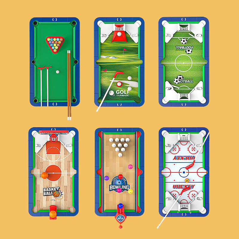 🔥 Black Friday - 50 % Rabatt zum Tiefstpreis! 🔥Kompaktes 6-in-1-Set mit tragbarem Spieltisch