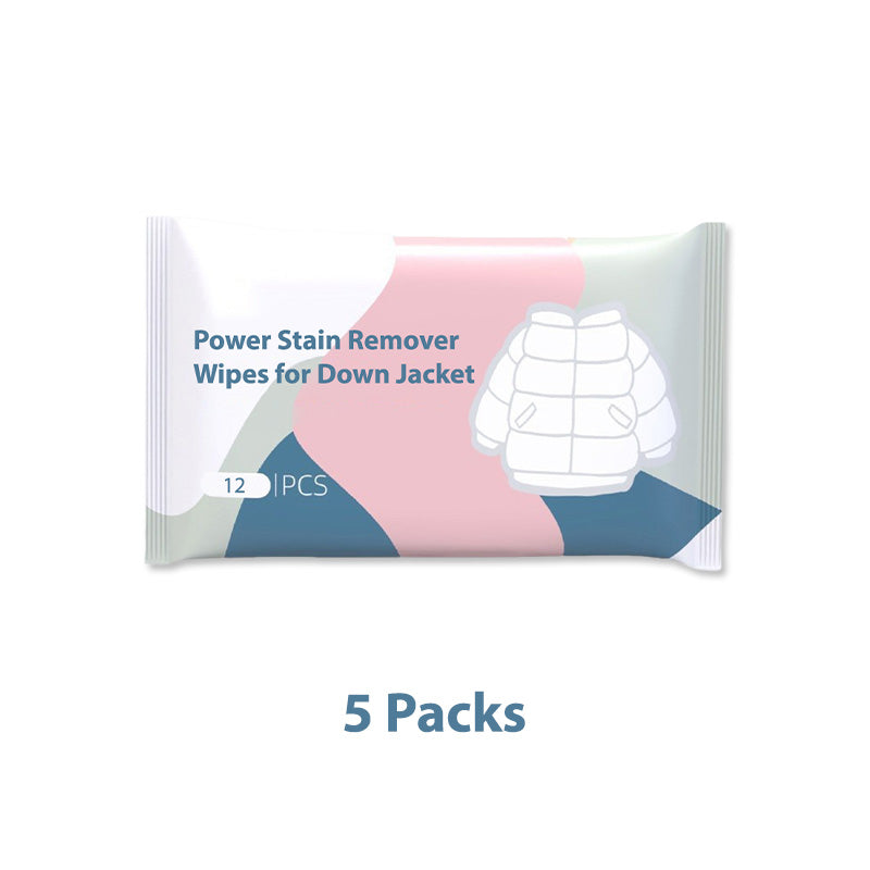 🎄Weihnachtsverkauf🎁Power Stain Remover Wipes für Daunenjacken