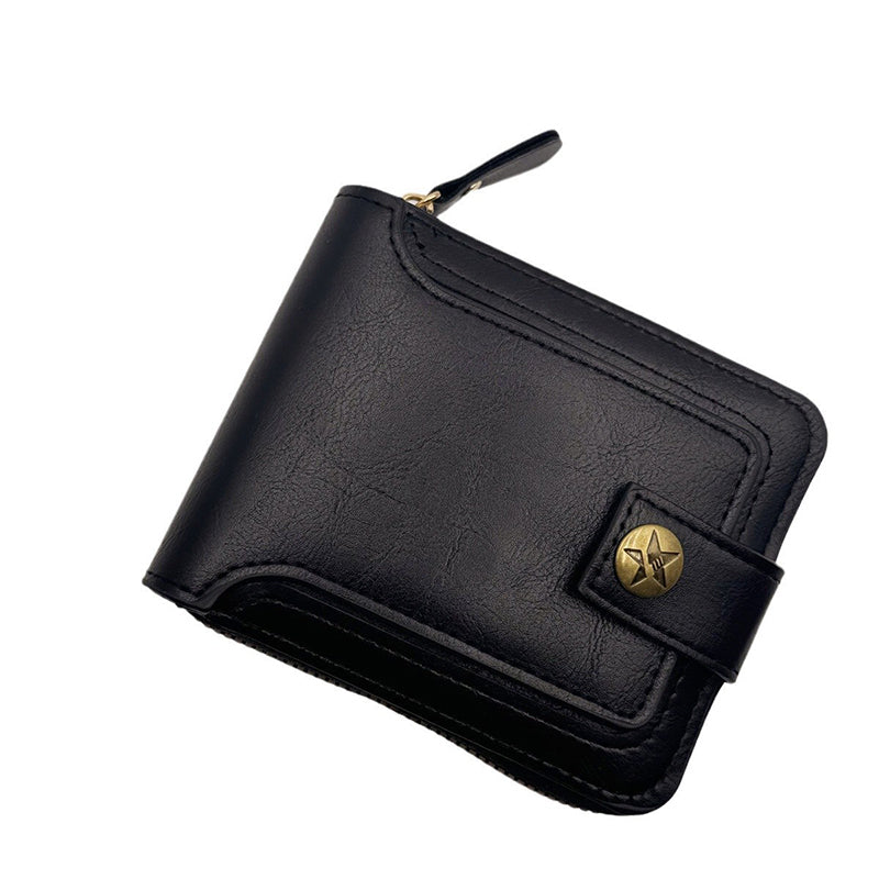 📢 60% RABATT! 🎅 Vintage-Geldbörse für Herren mit Reißverschluss – Echtleder, RFID-Schutz & Stilvolle Alltagstauglichkeit 👝✨📦