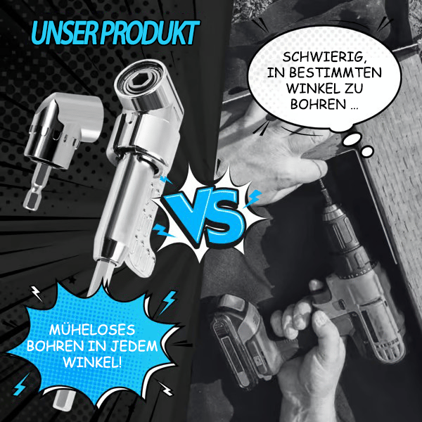 🔥HEISSER VERKAUF 50% RABATT🔥🔧105-Grad-Rechtswinkeldrilladapter