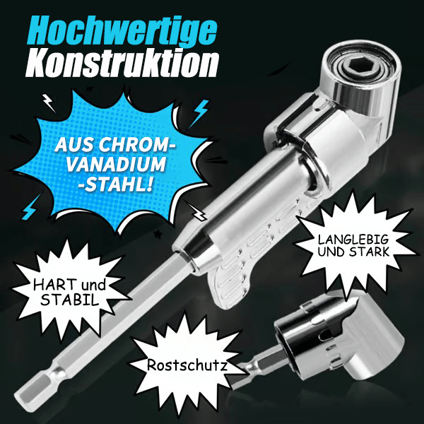 🔥HEISSER VERKAUF 50% RABATT🔥🔧105-Grad-Rechtswinkeldrilladapter