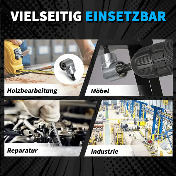 🔥HEISSER VERKAUF 50% RABATT🔥🔧105-Grad-Rechtswinkeldrilladapter