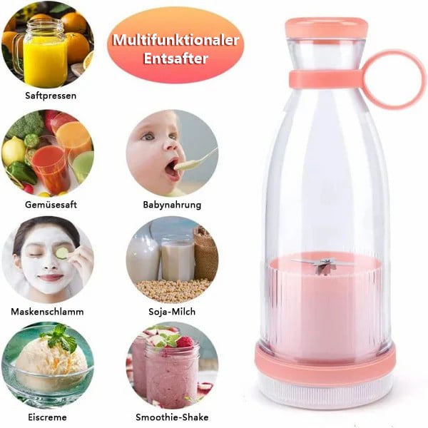 🔥Heißer Verkauf – 50% Rabatt – Tragbarer Frischsaftmixer 🌟