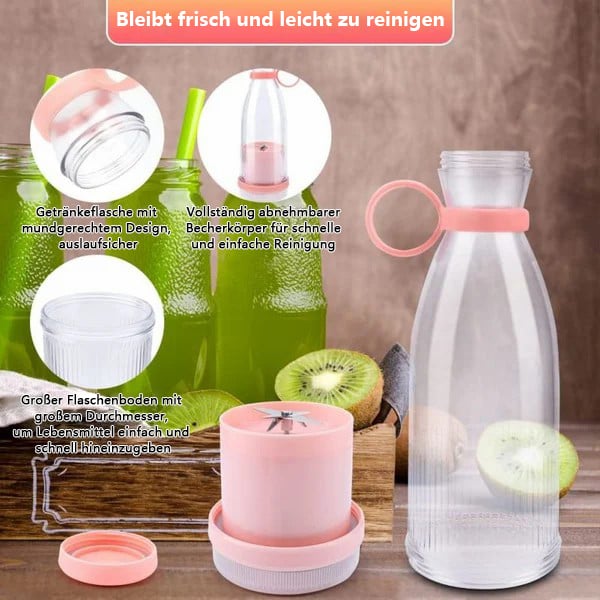 🔥Heißer Verkauf – 50% Rabatt – Tragbarer Frischsaftmixer 🌟