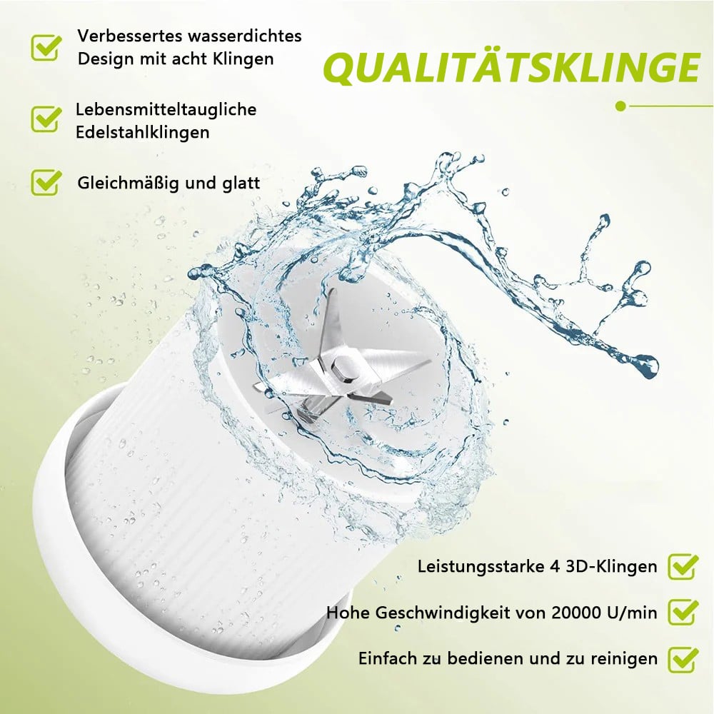 🔥Heißer Verkauf – 50% Rabatt – Tragbarer Frischsaftmixer 🌟