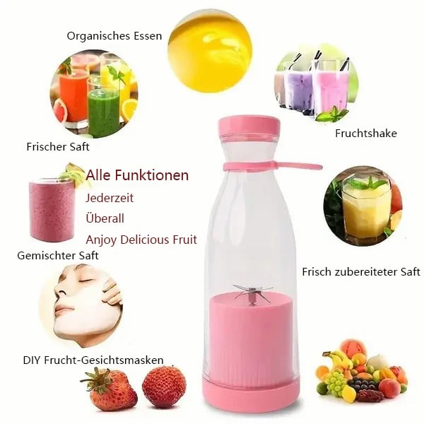 🔥Heißer Verkauf – 50% Rabatt – Tragbarer Frischsaftmixer 🌟