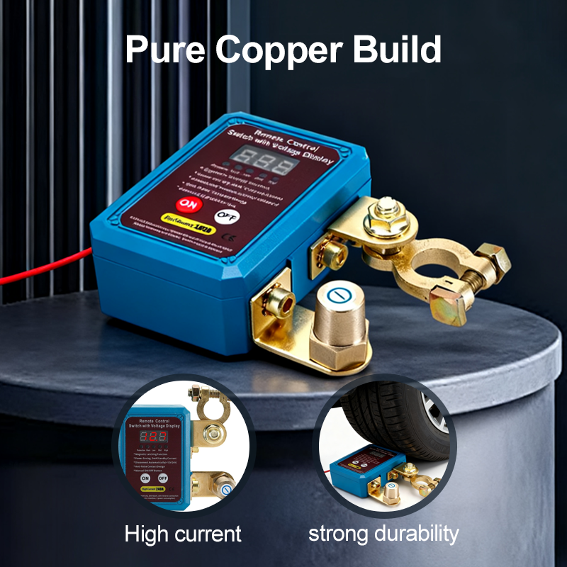 🔥Weihnachtsrabatt 50 %🎄Batterie-Trennschalter mit Fernbedienung für Autos