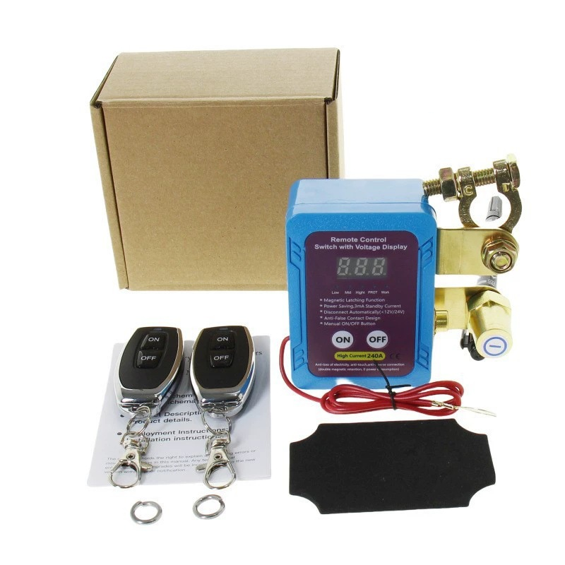 🔥Weihnachtsrabatt 50 %🎄Batterie-Trennschalter mit Fernbedienung für Autos