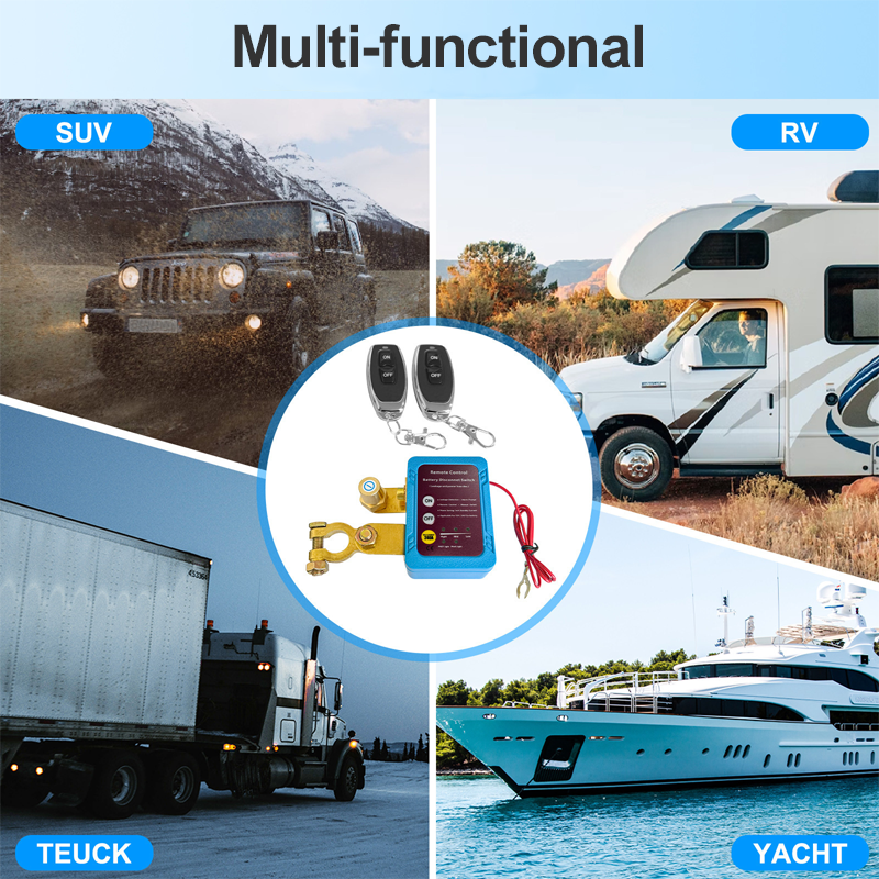 🔥Weihnachtsrabatt 50 %🎄Batterie-Trennschalter mit Fernbedienung für Autos