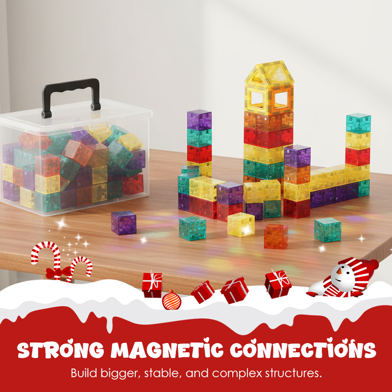 Magnetisches Bauklötzchen-Set für Kinder