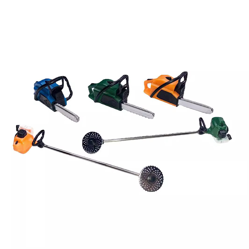 🎄Weihnachtsverkauf🎁Miniatur-Kettensäge und Rasenmähermodell