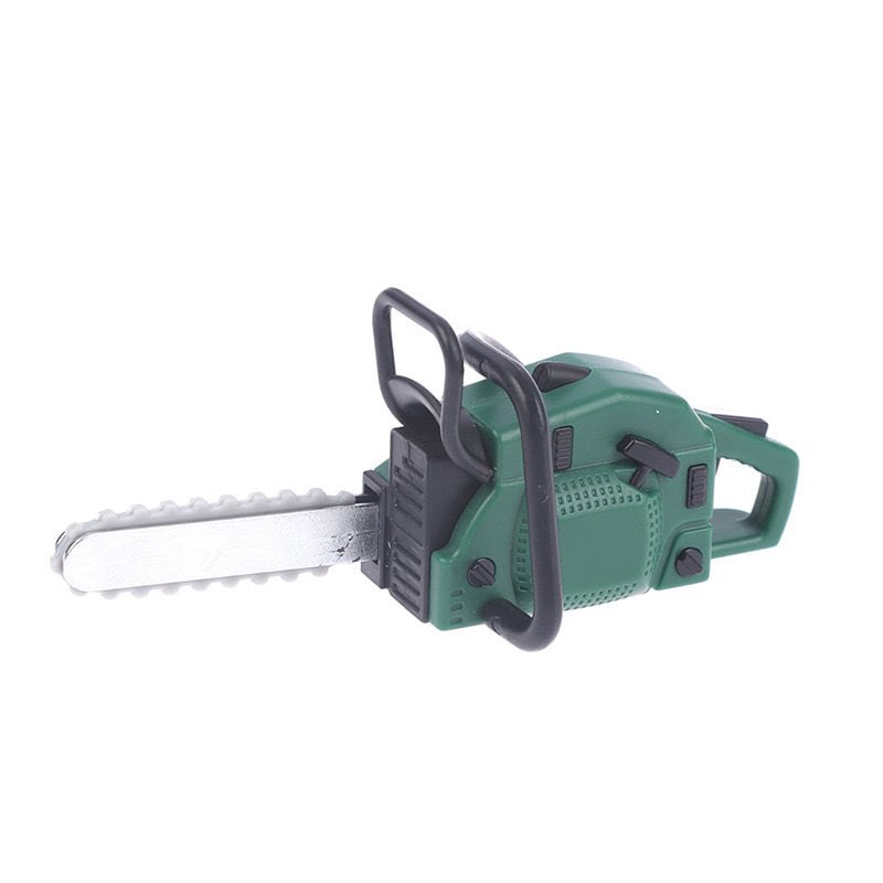 🎄Weihnachtsverkauf🎁Miniatur-Kettensäge und Rasenmähermodell