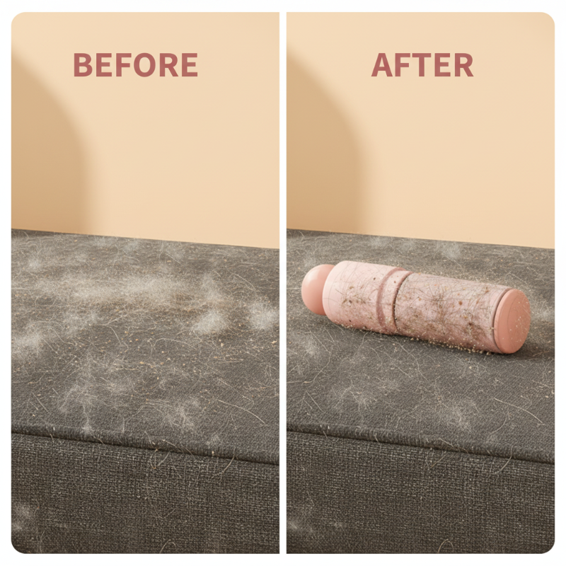 🔥Weihnachtsrabatt 50 %🎄2-in-1 wiederverwendbarer waschbarer Fusselroller