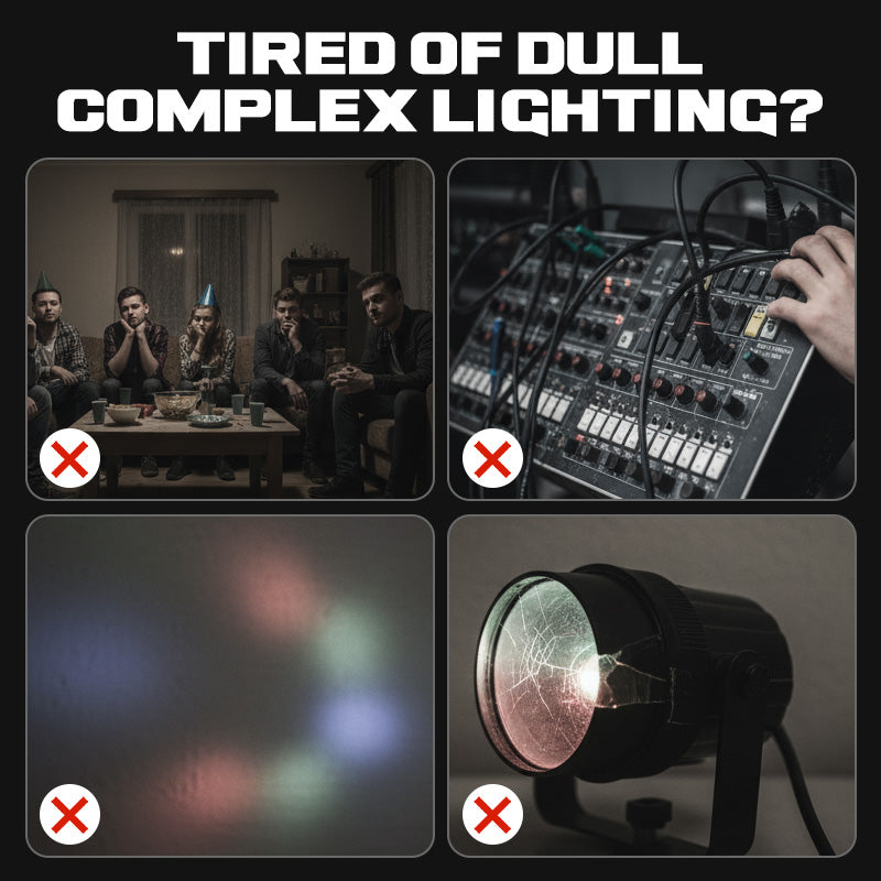 🔈✨Jetzt 50 % Rabatt – Nur für kurze Zeit! ⏰Mehrstrahl-LED-Ambientebeleuchtung