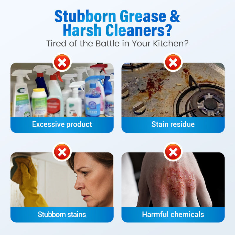 Powerful Foaming Kitchen Degreaser Spray