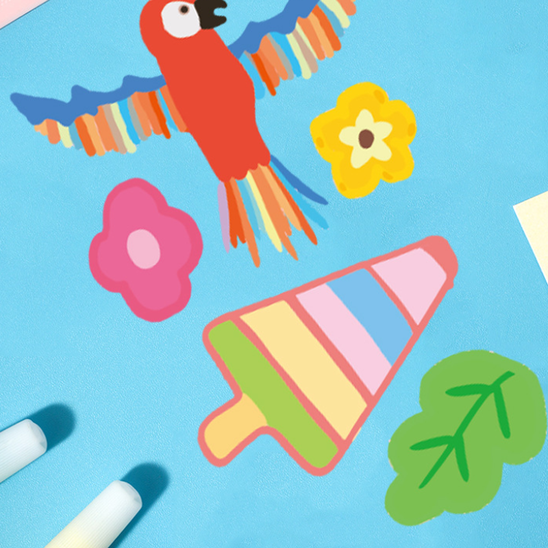 🎄Weihnachtspreis - 50 % Rabatt🚀35-teiliges Regenbogen-Kratzkunstset für Kinder