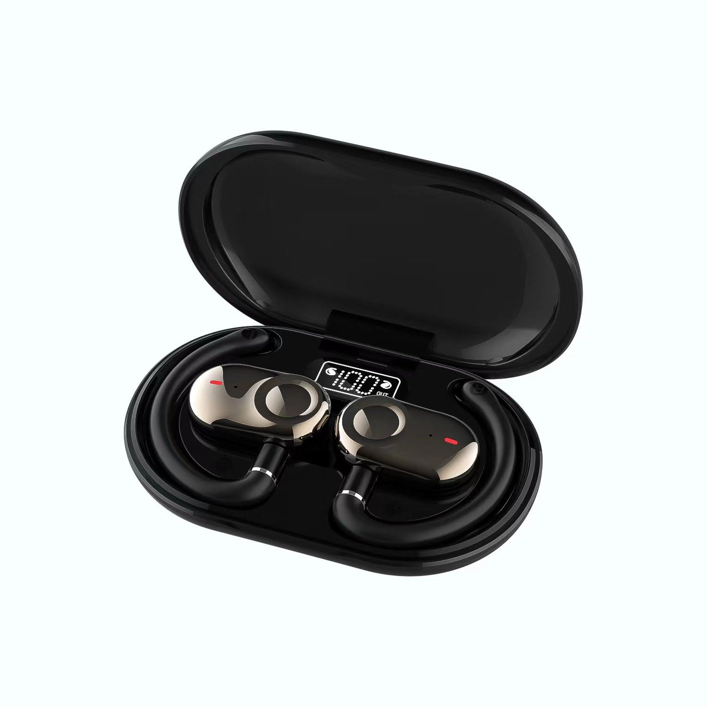 ⏳Nur für kurze Zeit 50 % Rabatt🎄Drehbares Bluetooth-Sport-Headset mit offenem Ohr