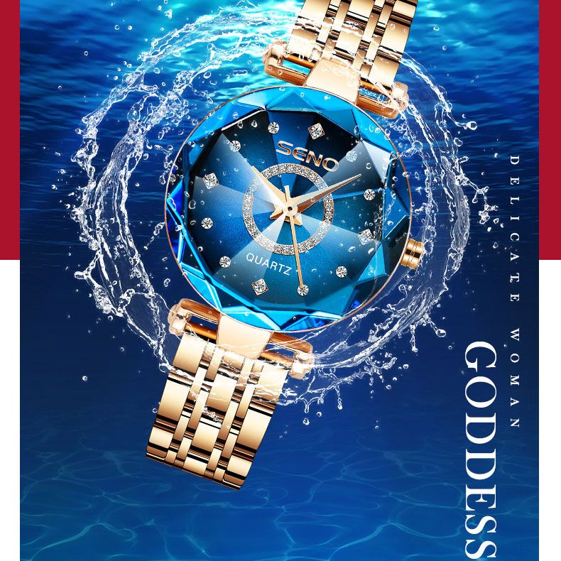 📢📢50% RABATT!!! 💎⌚SHINING TEMPERAMENT UHREN✨