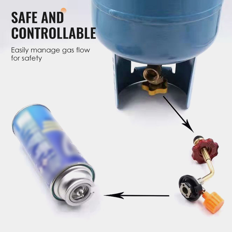 💥 Heißer Verkauf 50% Rabatt🔥Adapter zum Nachfüllen von Gasflaschen im Freien
