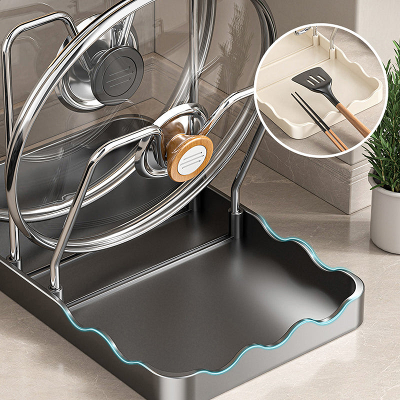 ⏳Zeitlich begrenztes Sonderangebot⏰Multifunktionaler Topfdeckel- und Schneidebrett-Halter