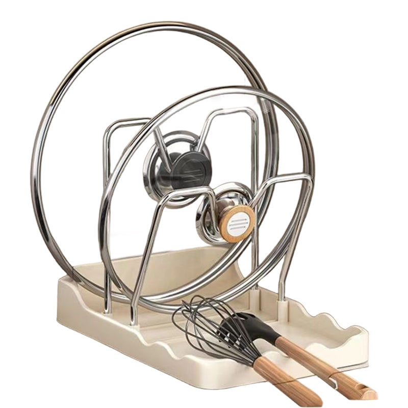 ⏳Zeitlich begrenztes Sonderangebot⏰Multifunktionaler Topfdeckel- und Schneidebrett-Halter