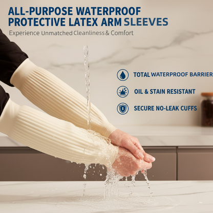 🎅Weihnachts-Sonderangebot: 50 % Rabatt🎁Allzweck-Latex-Ärmelschoner, wasserdicht