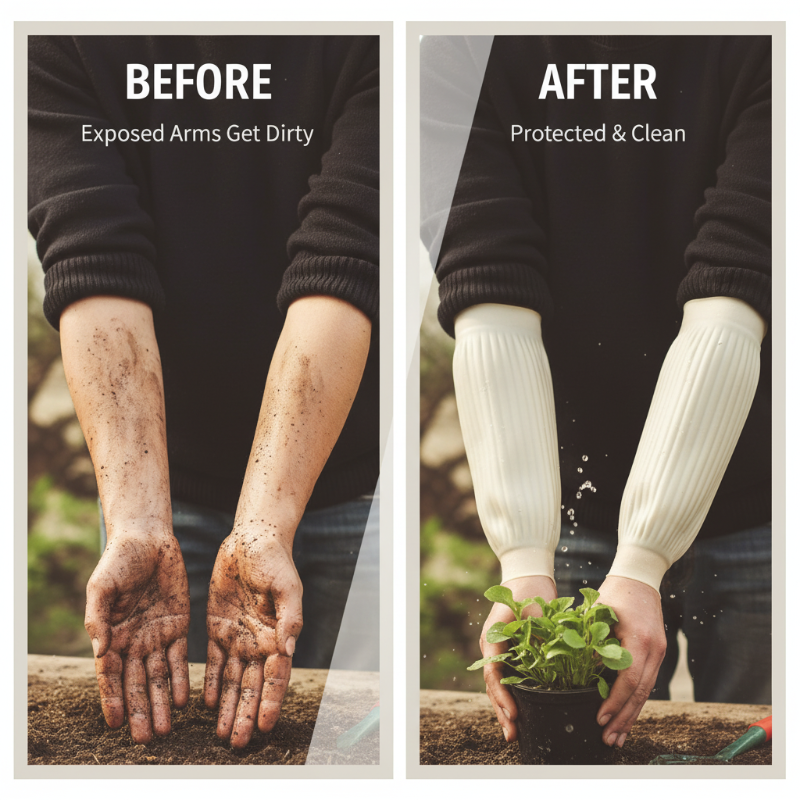 🎅Weihnachts-Sonderangebot: 50 % Rabatt🎁Allzweck-Latex-Ärmelschoner, wasserdicht