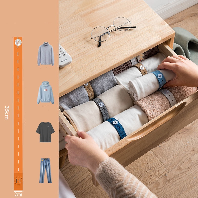 ✨Verstellbare elastische Bänder zur Organisation von Kleidung