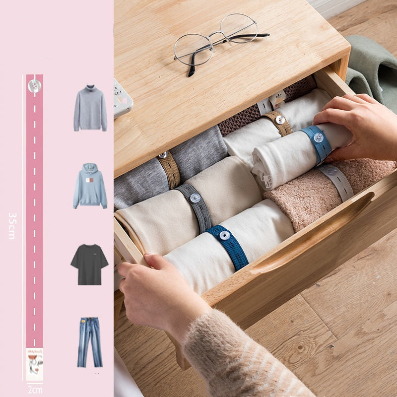 ✨Verstellbare elastische Bänder zur Organisation von Kleidung