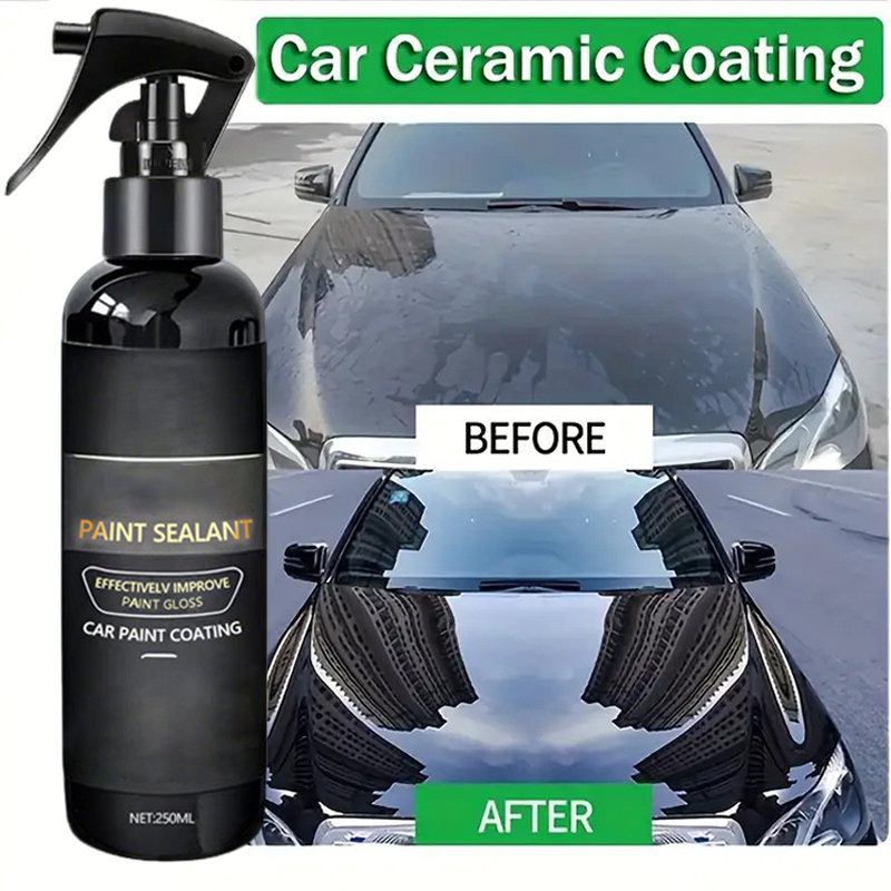 📢📢50 % RABATT! 🧒3-in-1-Hochschutz-Keramik-Autobeschichtungsspray