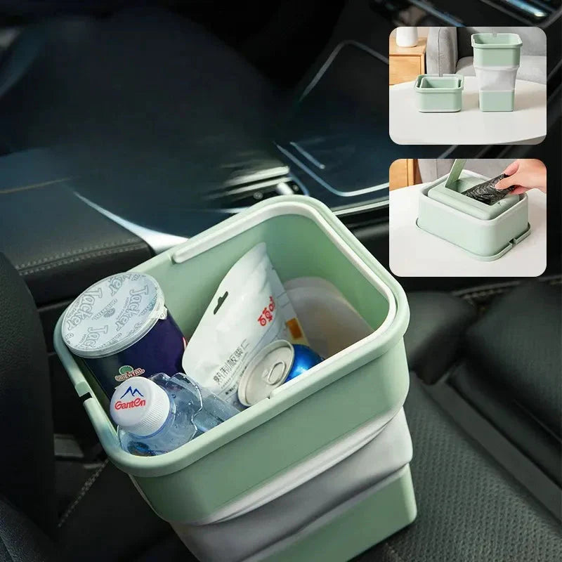 ⌛ Heißer Verkauf 50% Rabatt🔥Tragbarer multifunktionaler faltbarer Auto-Abfalleimer