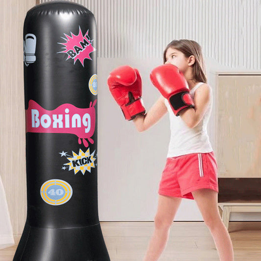 🎉🥊 Eltern-Kind Aufblasbarer Boxbecher – Aktiv, sicher & trainiert Motorik (3-15 Jahre)