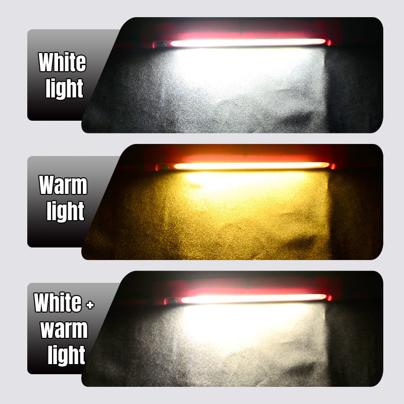 🎁50 % Rabatt auf den Hot Sale🌟Arbeitsleuchte/Taschenlampe 3000LM, wiederaufladbare Motorhaubenbeleuchtung 5200mAh mit Magnetfuß und Aufhängehaken