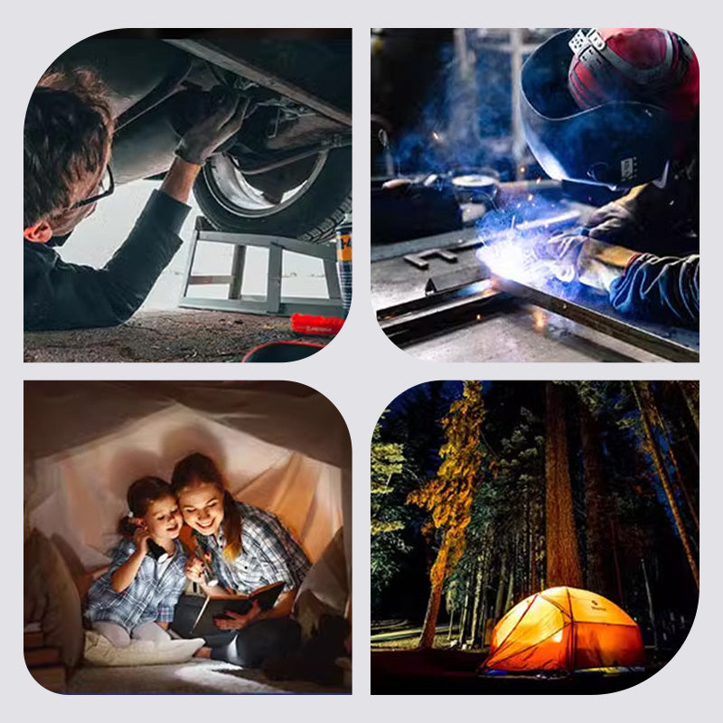 🎁50 % Rabatt auf den Hot Sale🌟Arbeitsleuchte/Taschenlampe 3000LM, wiederaufladbare Motorhaubenbeleuchtung 5200mAh mit Magnetfuß und Aufhängehaken