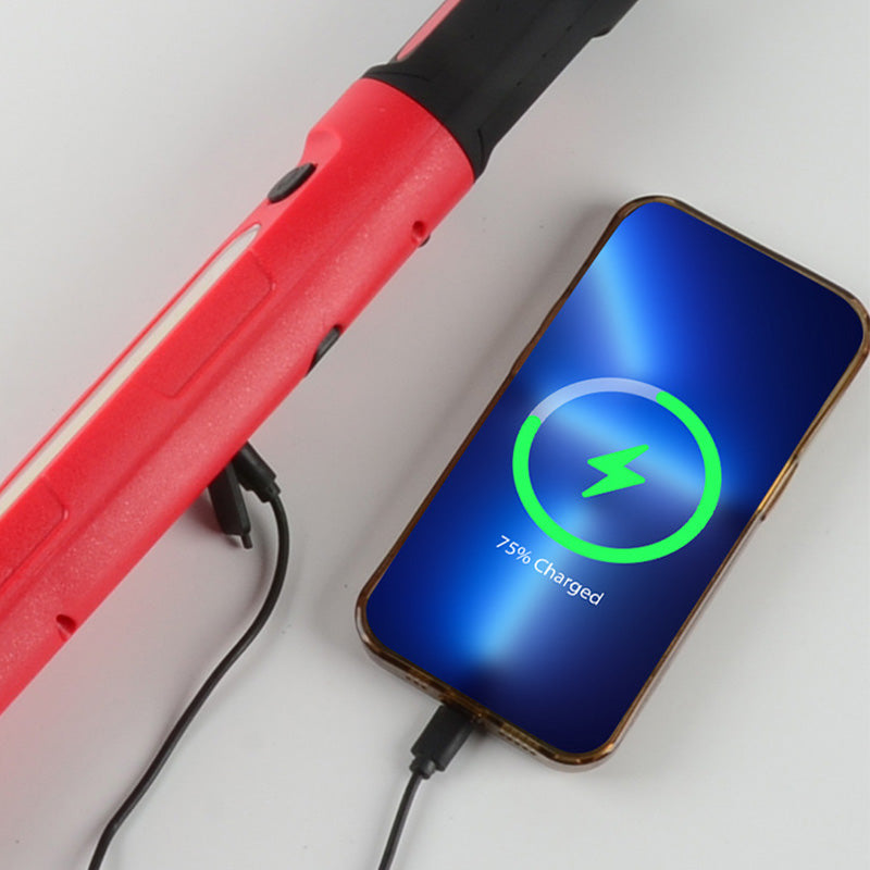 🎁50 % Rabatt auf den Hot Sale🌟Arbeitsleuchte/Taschenlampe 3000LM, wiederaufladbare Motorhaubenbeleuchtung 5200mAh mit Magnetfuß und Aufhängehaken