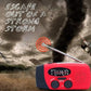 📻⚡【55% Rabatt】Solar-Kurbel Notfallradio – Mit Powerbank, Wetteralarm, USB & 7 Tage Akku. Wasserdicht & robust für Outdoor/Krise. 🌞🔋 Jetzt unschlagbares Angebot sichern!