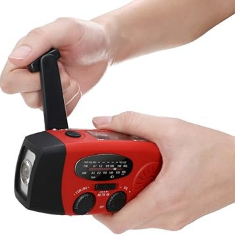 📻⚡【55% Rabatt】Solar-Kurbel Notfallradio – Mit Powerbank, Wetteralarm, USB & 7 Tage Akku. Wasserdicht & robust für Outdoor/Krise. 🌞🔋 Jetzt unschlagbares Angebot sichern!