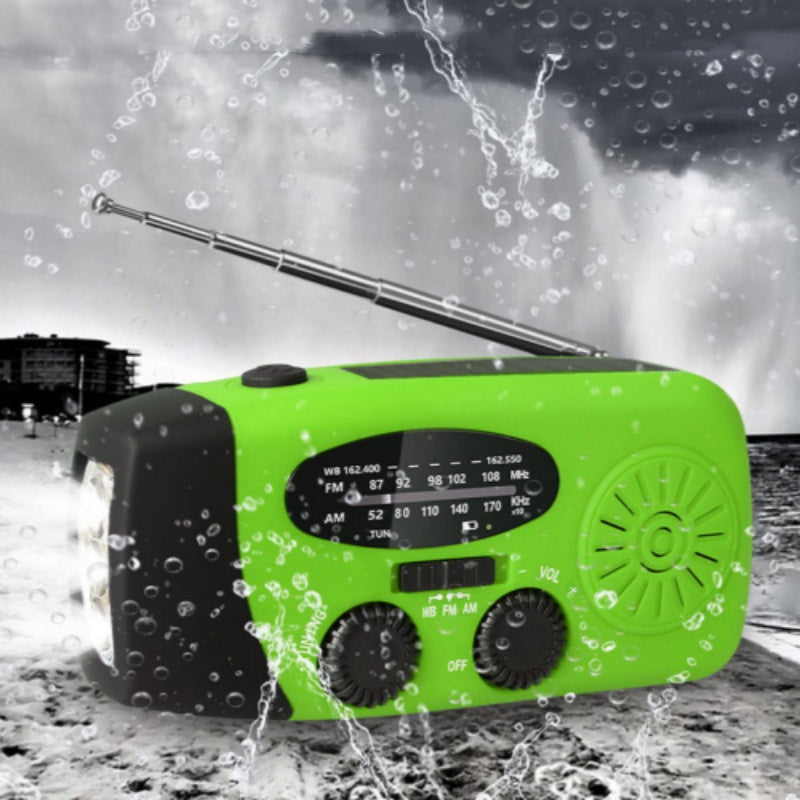 📻⚡【55% Rabatt】Solar-Kurbel Notfallradio – Mit Powerbank, Wetteralarm, USB & 7 Tage Akku. Wasserdicht & robust für Outdoor/Krise. 🌞🔋 Jetzt unschlagbares Angebot sichern!