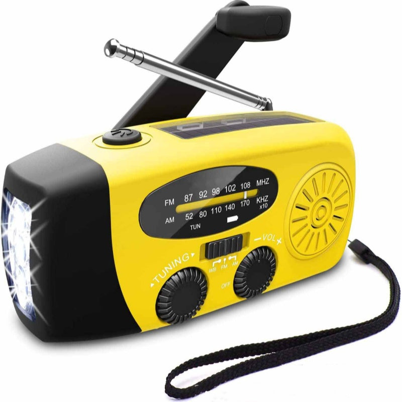📻⚡【55% Rabatt】Solar-Kurbel Notfallradio – Mit Powerbank, Wetteralarm, USB & 7 Tage Akku. Wasserdicht & robust für Outdoor/Krise. 🌞🔋 Jetzt unschlagbares Angebot sichern!