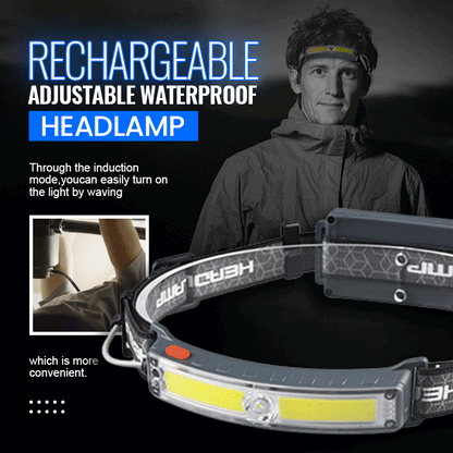 🔦 Ultrahelle wiederaufladbare Stirnlampe – freihändige Beleuchtung für jedes Abenteuer!🔦